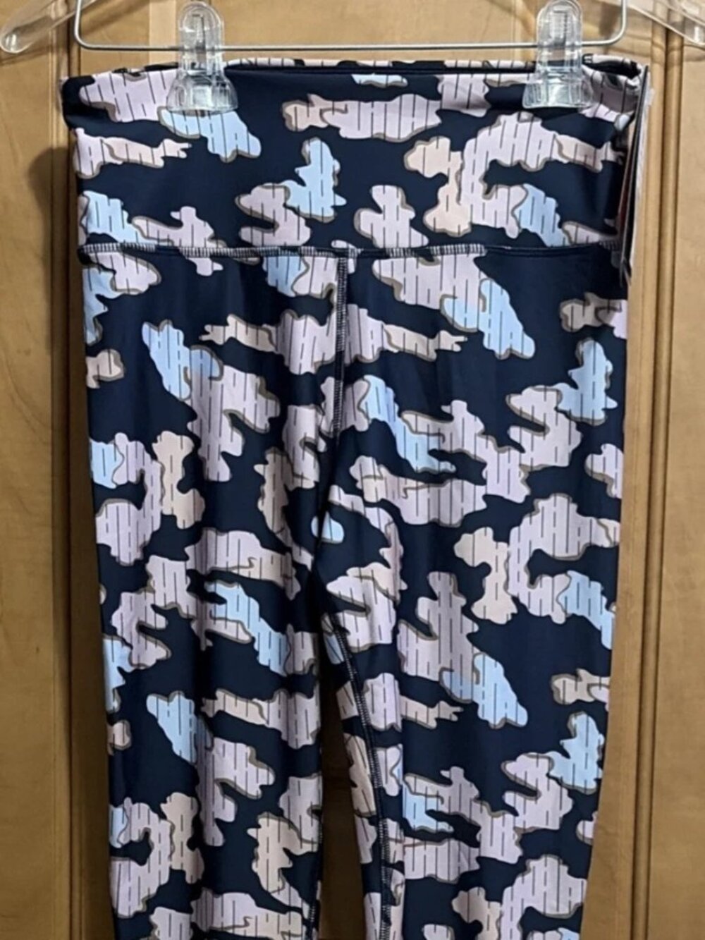 Reebok ID Train Camo Women’s Leggings High Rise Size M
